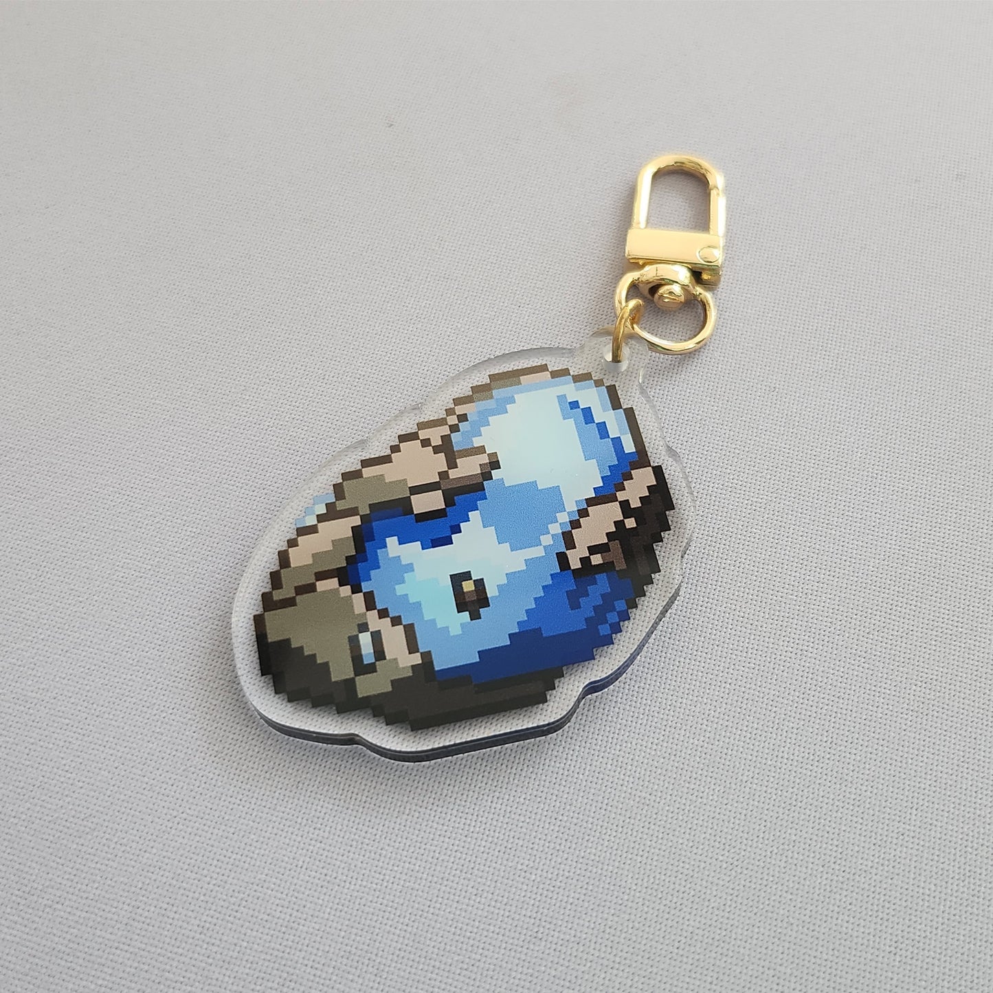 Noctilucous Jade Keychain