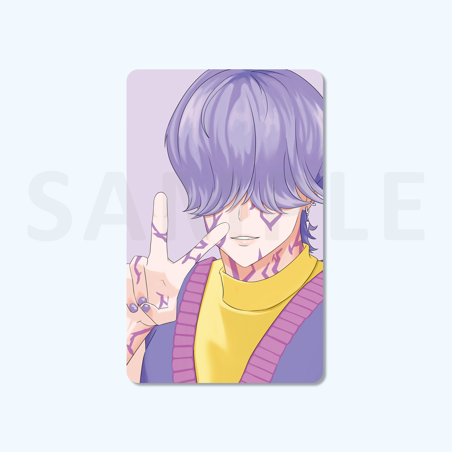 Saja Boys Mystery Lenticular Card