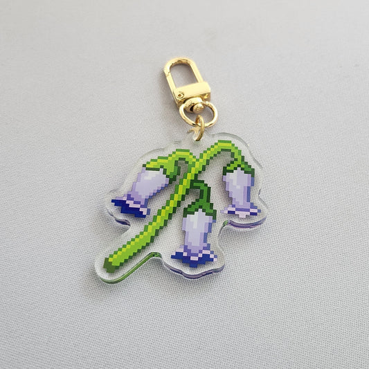 Violetgrass Keychain