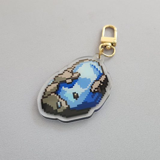 Noctilucous Jade Keychain