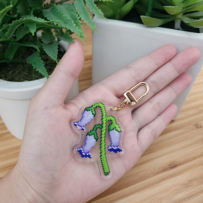 Violetgrass Keychain