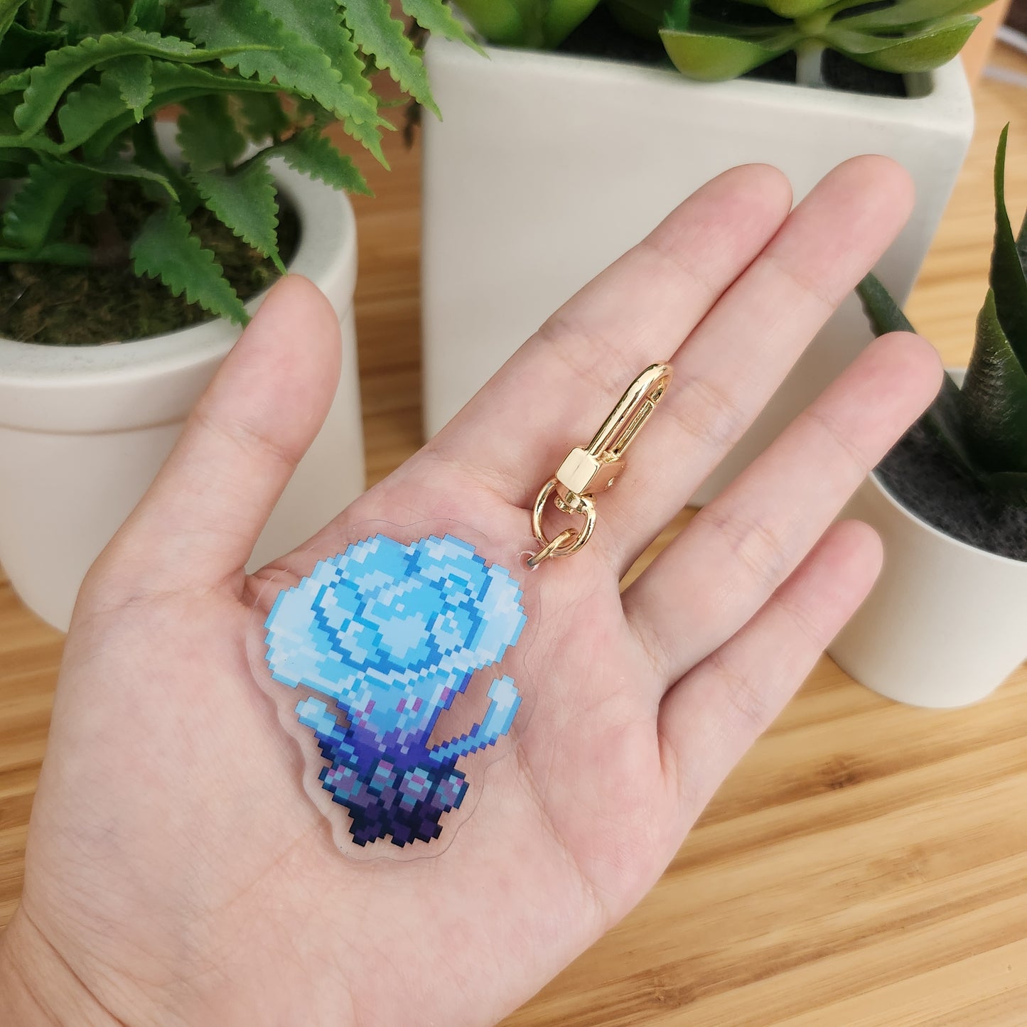 Sea Ganoderma Keychain