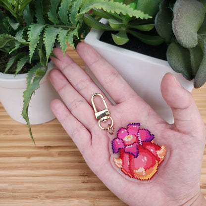 Henna Berry Keychain