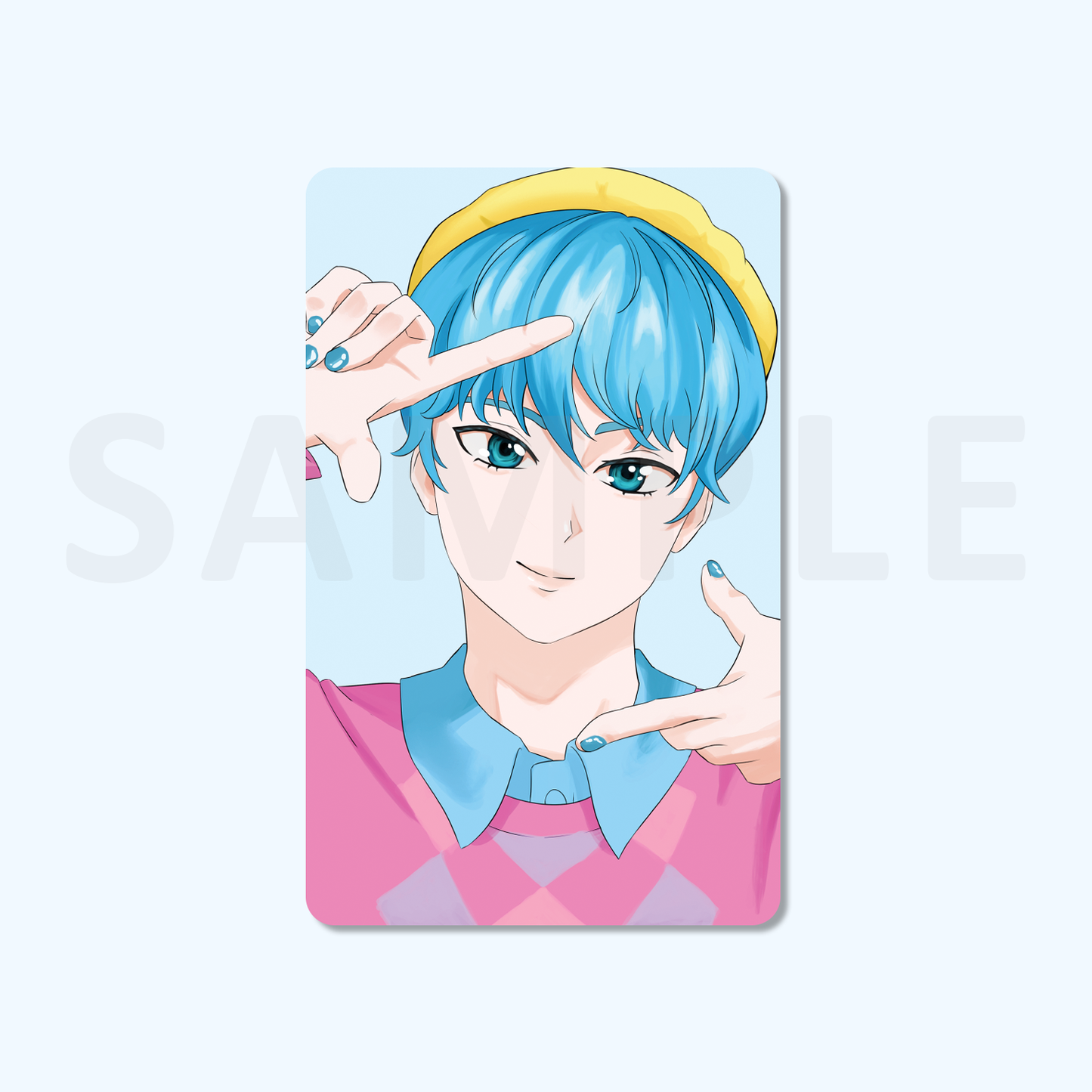 Saja Boys Baby Lenticular Card