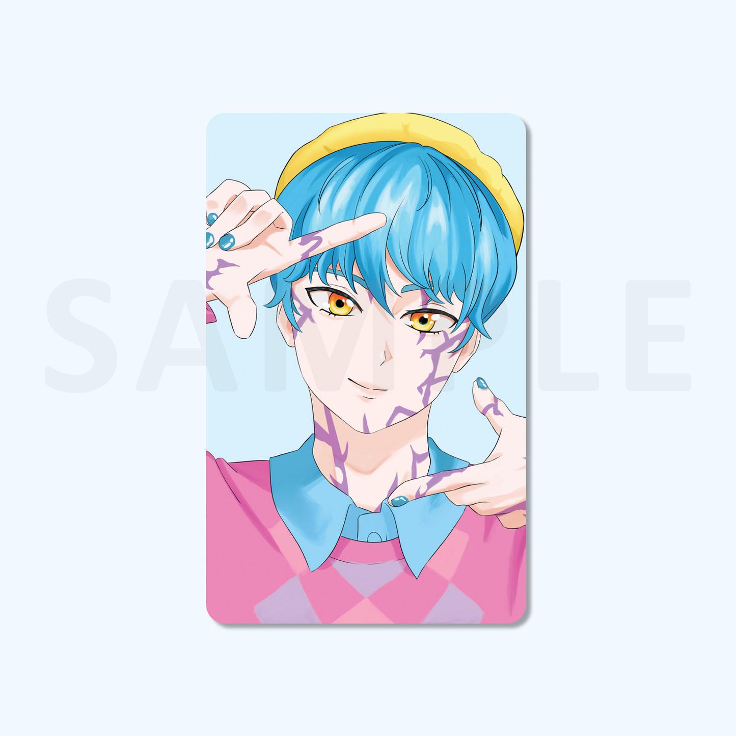 Saja Boys Baby Lenticular Card