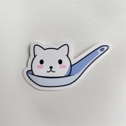 Soup Dumpling Cat Sticker