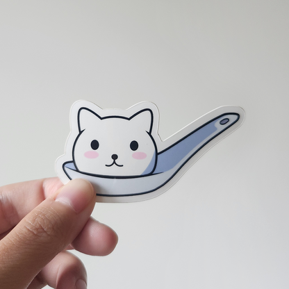 Soup Dumpling Cat Sticker