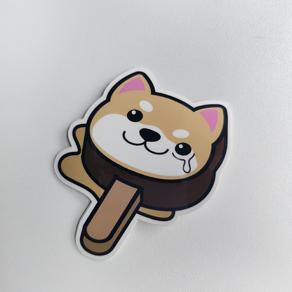 Popsicle Dog Sticker
