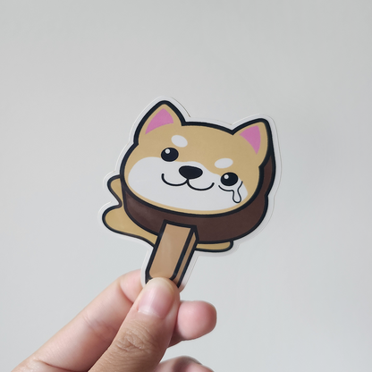 Popsicle Dog Sticker