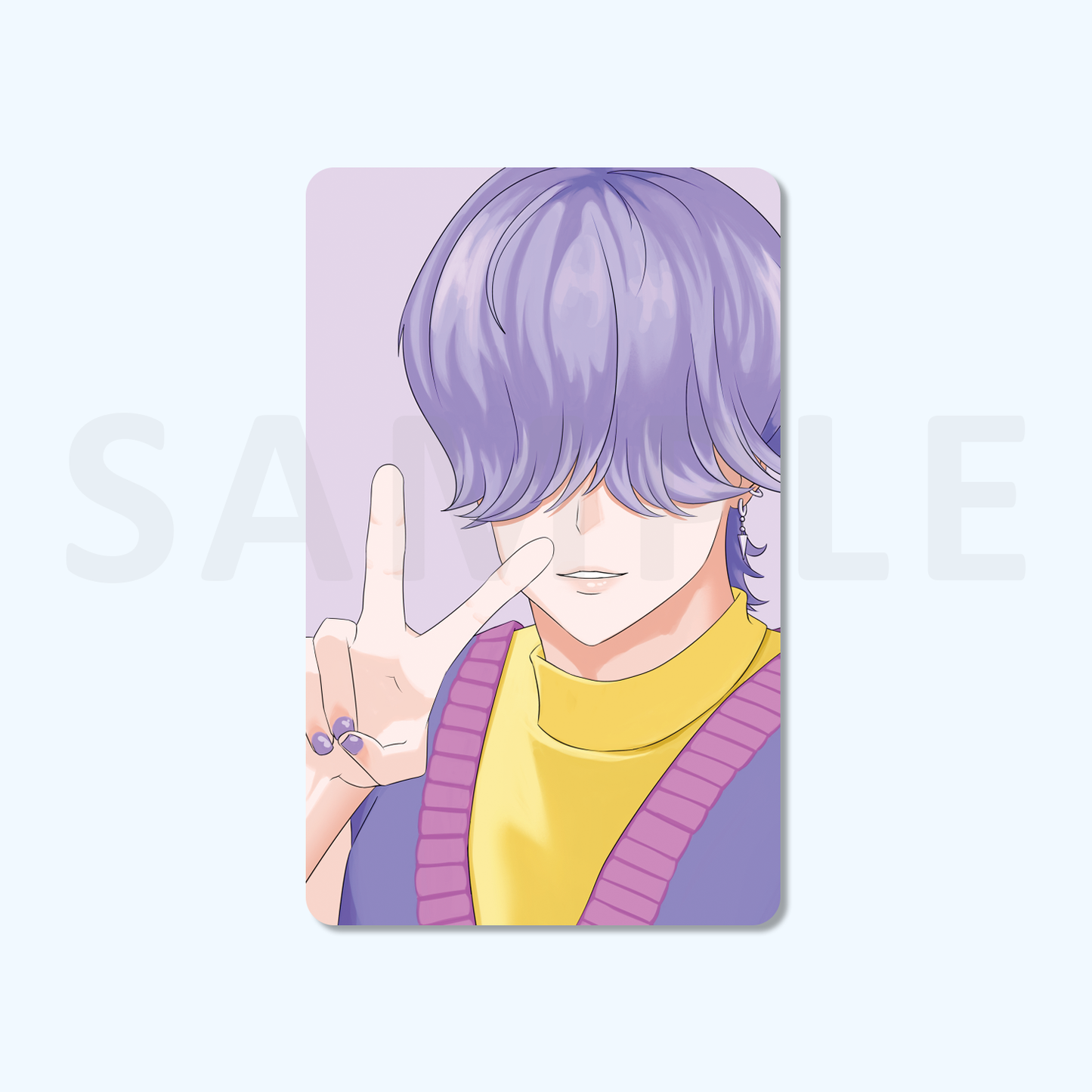 Saja Boys Mystery Lenticular Card